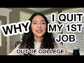 SLPA QUITTING MY FIRST JOB