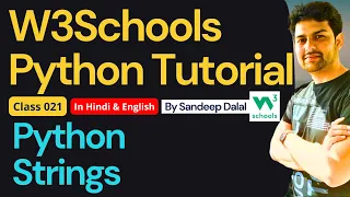 W3Schools W3Schools Python W3Schools Python Tutorial Class 021 Python Strings
