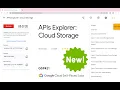 NEW2023 APIs Explorer Cloud Storage quick - lab With Explanation