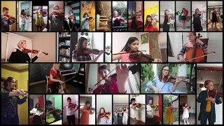 Por Una Cabeza - Carlos Gardel interpreted by Serbian music school string orchestra