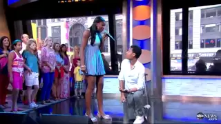 me u0026 you by tyler james williams u0026 coco jones on good morning america 06 13 2012