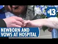 Baby Arrives Early Turns Las Vegas Wedding Into Double Celebration