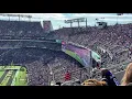 M T Bank Stadium Section 548 Row 8