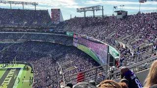 M T Bank Stadium Section 548 Row 8