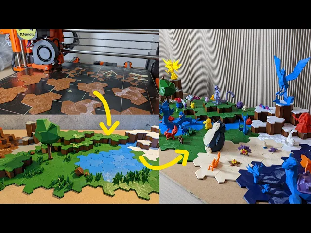 Display Area Low Poly Building Blocks video thumbnail