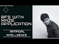 Breadth First Search Algorithm Maze Application Explanation Artificial intelligence KLU