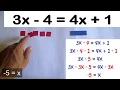 Solving Linear Equations Using Algebra Tiles