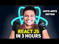 REACT JS is Super Easy Full Tutorial from Beginner to Advanced Moye-Moye Edition