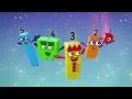 Stampolines | Full Episode - S1 E11 | Numberblocks (Level 1 - Red 🔴)