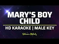 Download Lagu Mary's Boy Child | KARAOKE - Male Key A