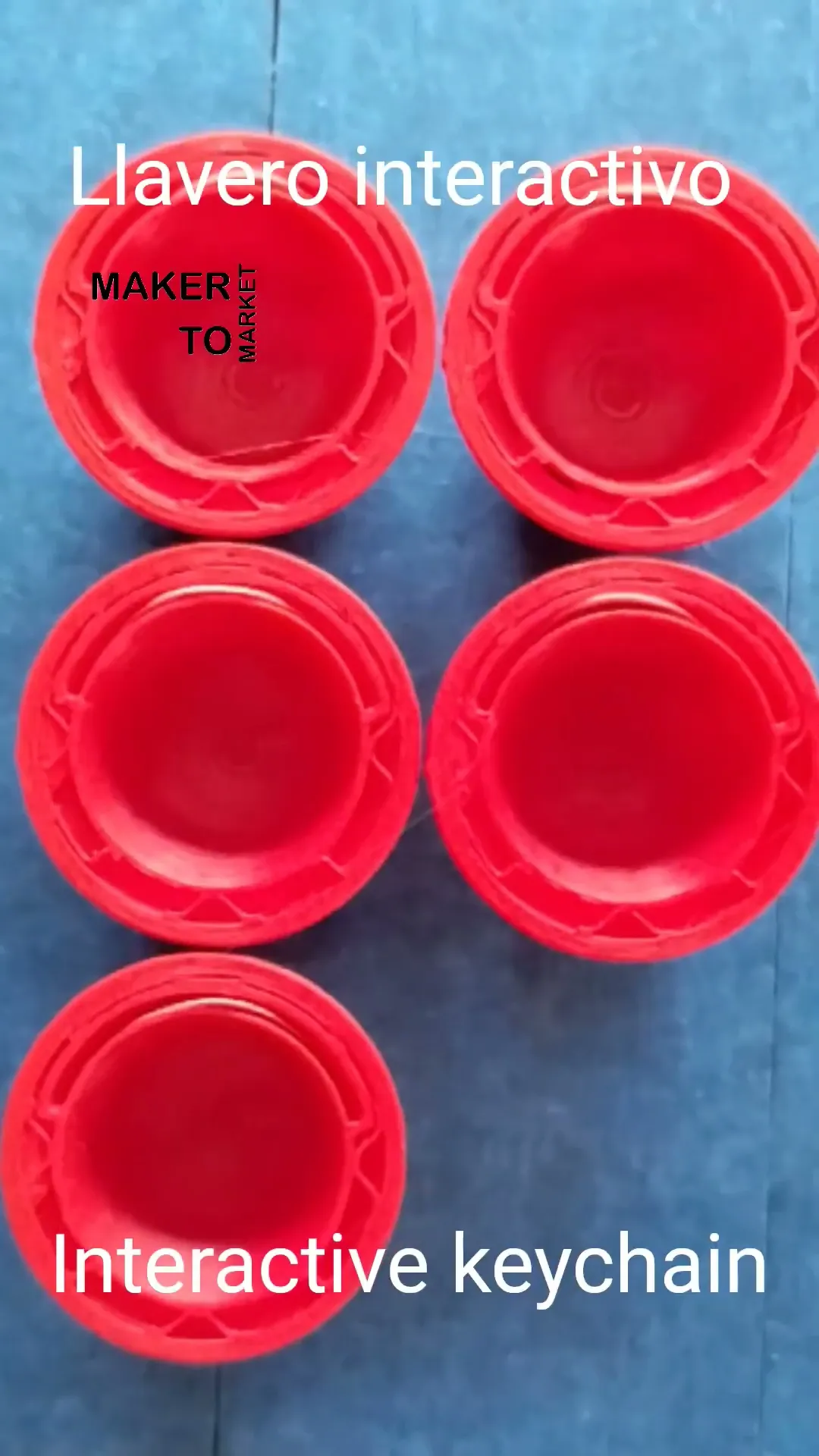 Bucket with Handle Keychain