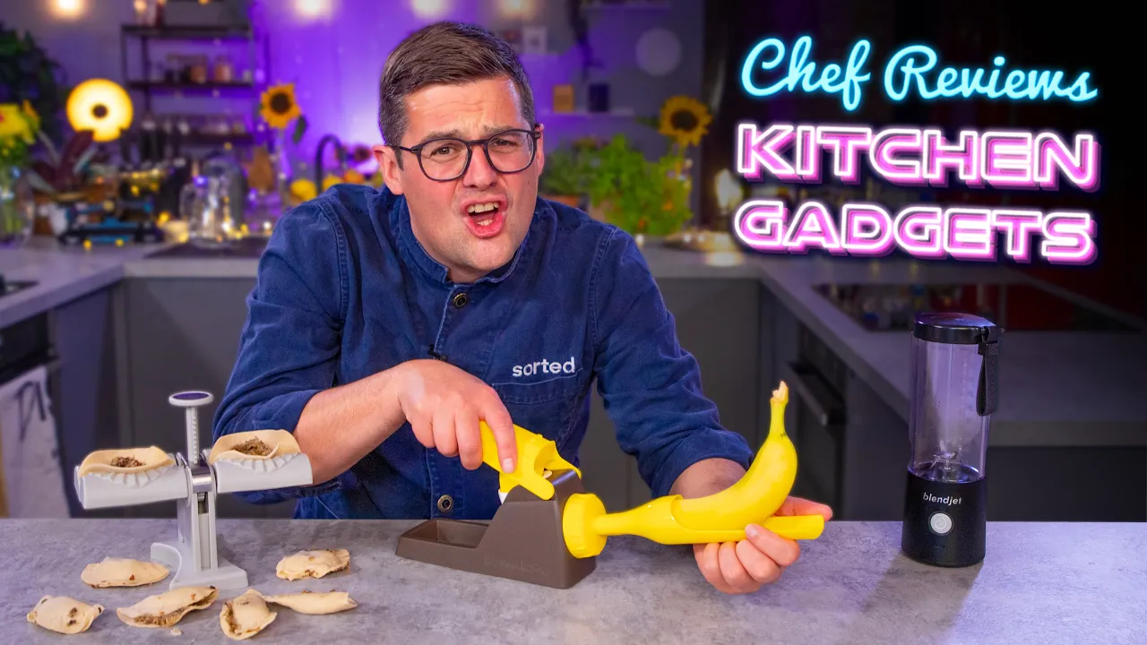 Chef Brutally Reviews Kitchen Gadgets!   Sorted Food