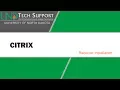 Citrix Receiver Installation Logging In