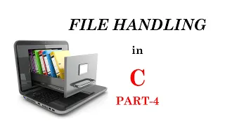 File Handling in C Part-4 The Program-Explanation