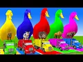 Download Lagu Long Slide Game With Cow Elephant Gorilla Hippopotamus Tiger 3d Animal Game Funny 3d Animals
