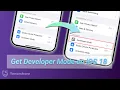 How to Enable Developer Mode on iOS 18 iPhone - Developer Mode Not Showing Fix