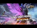 Download Lagu LING FAST HAND MONTAGE #1 | BEST ULTIMATE MOMENTS | Ling Top Global | MLBB