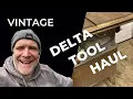 Found vintage delta Homecraft woodworking tools THRIFTING MARKETPLACE AND YARD SALE FINDS