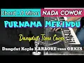 Download Lagu PURNAMA MERINDU - Zidan Versi Dangdut Koplo KARAOKE rasa ORKES || Nada Cowok
