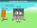 Numberblocks Ackermann Function Band