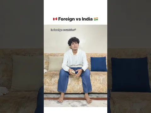 Relatable ✅😂 foreign vs india | #mom #foreign #indian