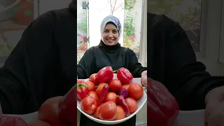 تخزين الصلصه بسر هايخلي الطعم واللون خطير Shortvideo Shorts Short Foryou Fypシ Fyp Food 