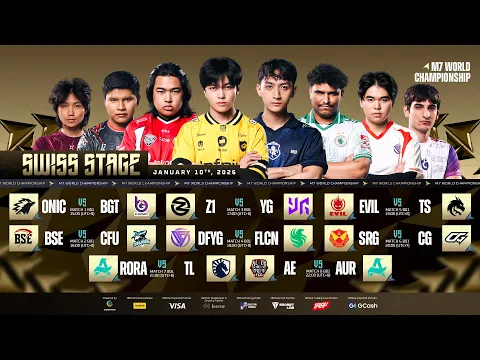 Video Thumbnail: 🔴 LIVE | SWISS STAGE DAY 1 | M7 World Championship | (FIL)