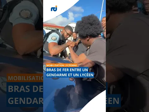 Bras de fer entre un gendarme et un lycéen à Petit-Bourg