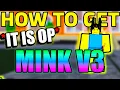 How To Get Mink V3 In Blox Fruits Roblox