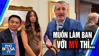 TNS Hoa Kỳ Ted Cruz nói về vụ án Quỳnh Tâm: "Nếu muốn làm bạn với Hoa Kỳ, thì phải bảo vệ người Mỹ!"