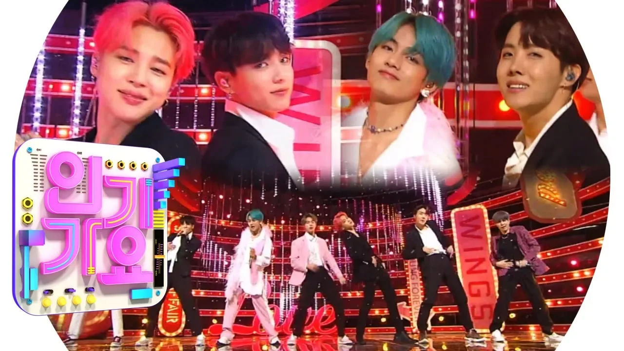 BTS(방탄소년단) - Boy With Luv(작은 것들을 위한 시) @인기가요 Inkigayo 20190421