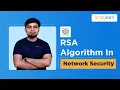 RSA Algorithm RSA Algorithm In Network Security RSA Encryption Algorithm Simplilearn