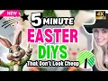 5 Minute Easter Crafts That Don t Look Cheap Dollar Tree Spring Easter DIYS 2025