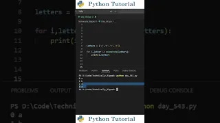 Python s Enumerate Function Explained In 30 Seconds Python Tutorial