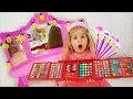 Lagu Diana pretend play with dress up and make up toys