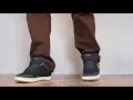 Etnies Marana Navy Tan On Feet