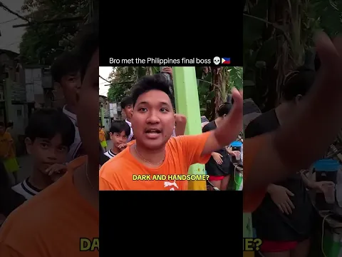 I met the Philippines final boss 🤣🇵🇭