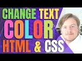 Download Lagu How to Change Text Color in HTML and CSS 2021