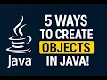 How Many Ways Can We Create Objects in Java Java Interview Question Explained