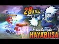 Download Lagu 28 Kills!! Hayabusa Kakashi Skin The Killing Machine!! - Build Top 1 Global Hayabusa ~ MLBB