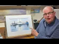 How to Paint Water Reflections in Watercolour Easy 4 Step Boat Tutorial