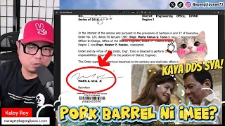 imee pinatikim ng pork ni duterte kaya nagtraydor sa marcos family