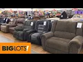 BIG LOTS ARMCHAIRS RECLINERS CHAIRS FURNITURE SHOP WITH ME SHOPPING STORE WALKTHROUGH 4K