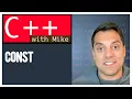 const in C - The first use Modern Cpp Series Ep 11