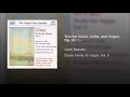 Trio for Violin, Cello, and Organ, Op. 55: I. -