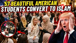 SHOCKING Dozens of Beautiful American Students Convert to Islam Islam Soars Among Young People