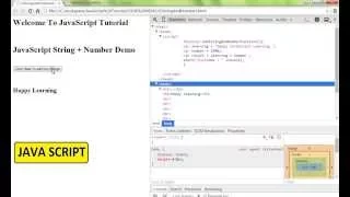 ADDING STRING AND NUMBER IN JAVASCRIPT DEMO