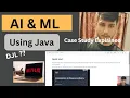 AI ML Using Java Deep Java library Aws Netflix Case Study