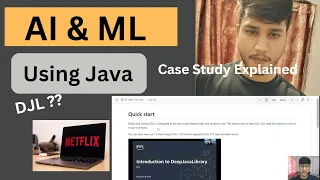 AI ML Using Java Deep Java library Aws Netflix Case Study