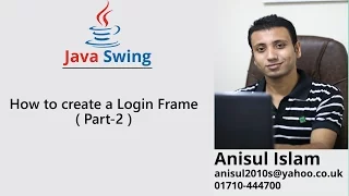 Java Swing Bangla Tutorial 43 How to open one frame from another part-2